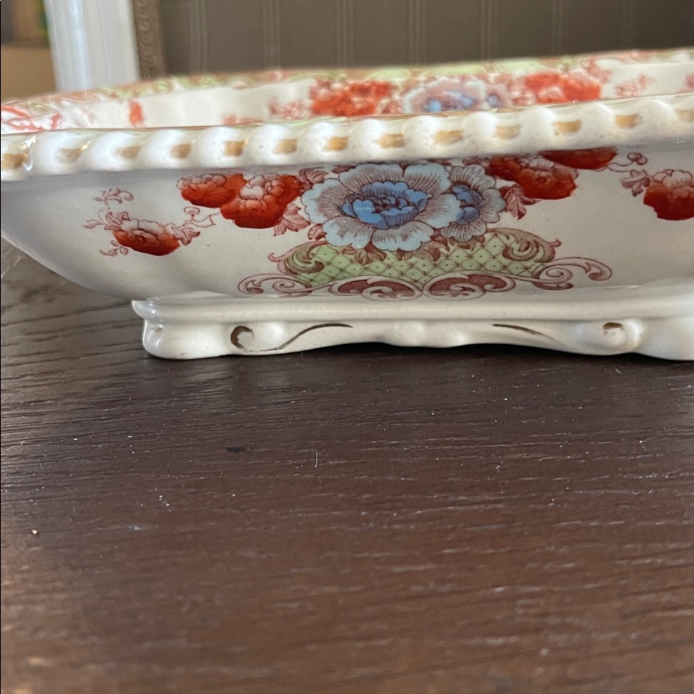 Antique Lancaster Transferware 10.5” dish - Picture 10 of 11